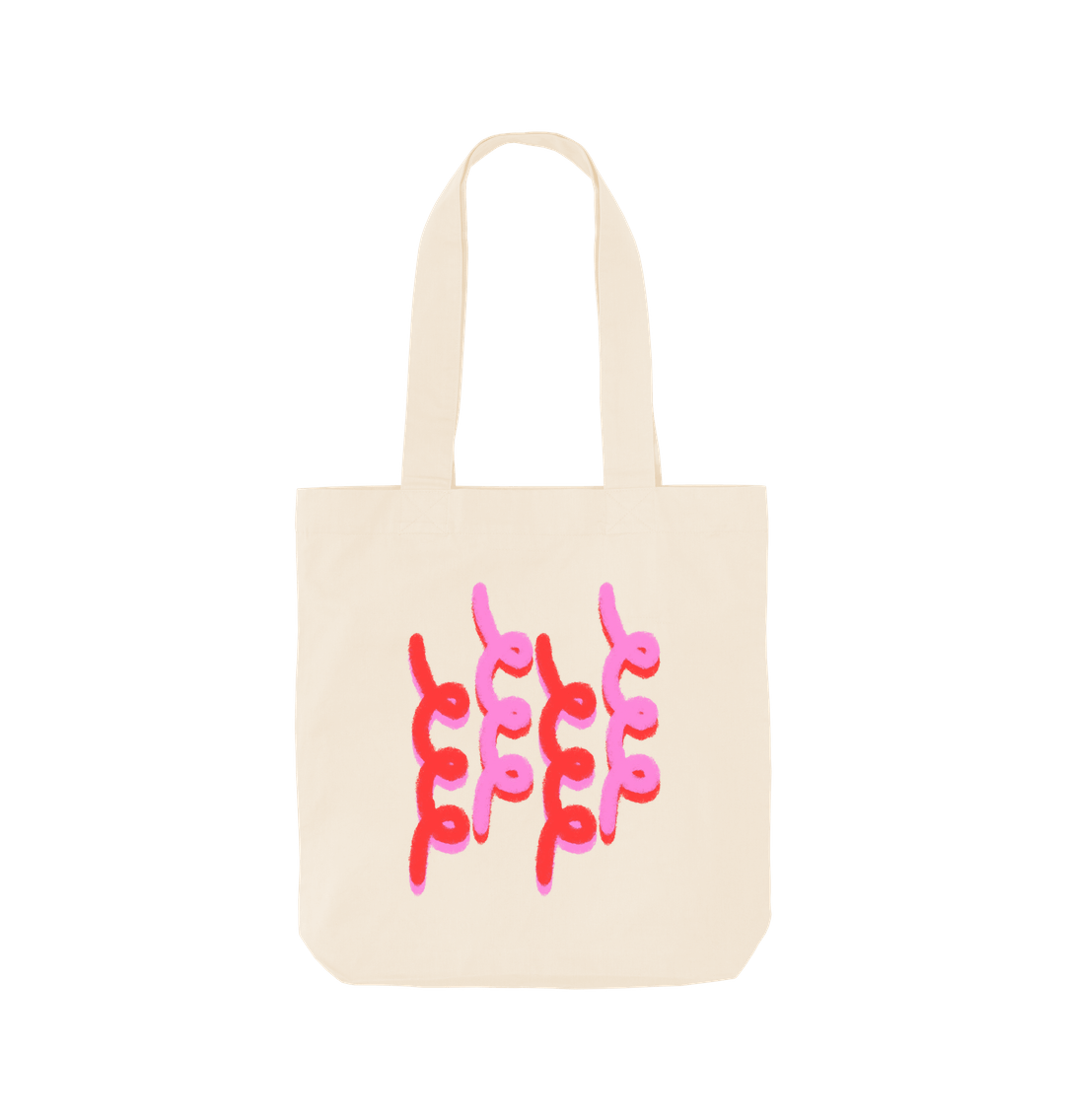 Natural Printed Bag