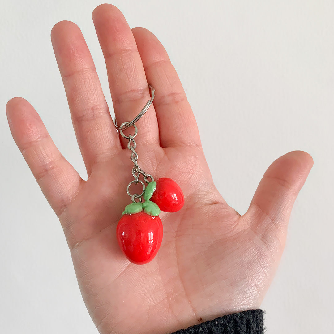Strawberry Keychain