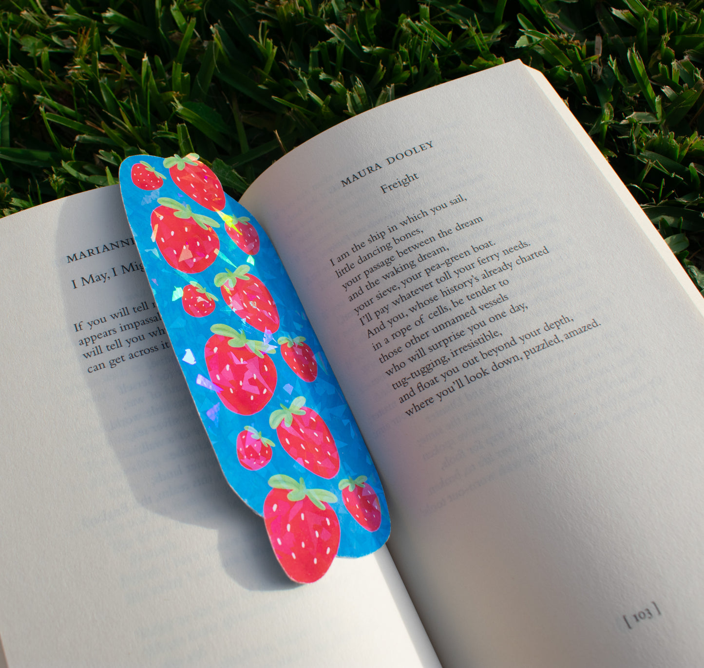 Strawberry Bookmark